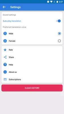 Talk & Translate android App screenshot 4